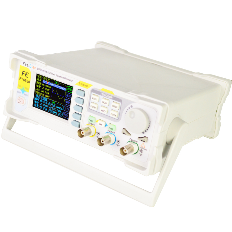 Dual Channel Arbitrary Waveform Function Generator 60Mhz - NOVO Gerador de Sinal de Forma
