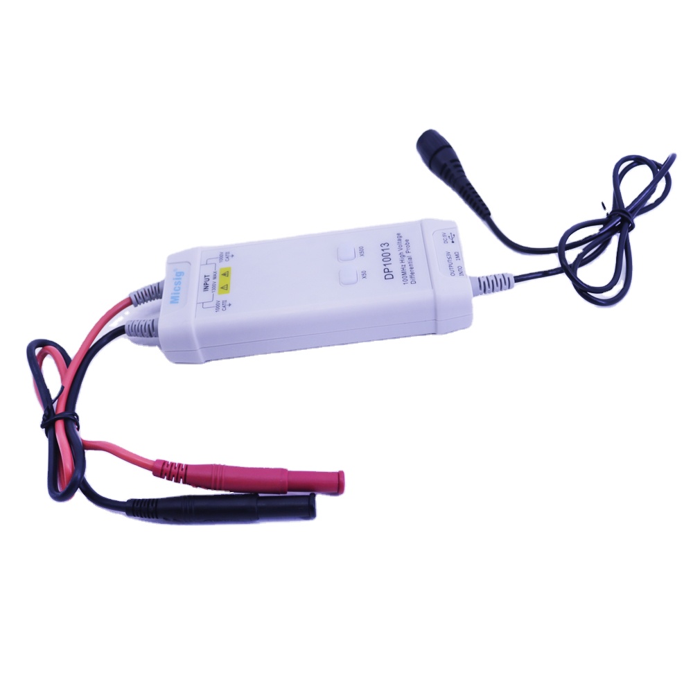 High Voltage Differential Probe 100Mhz 1300V - Osciloscópio Micsig DP10013 1300V 100MHz Seleção