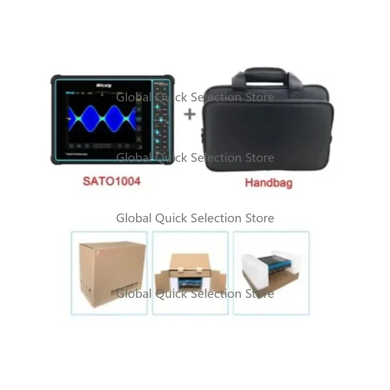 Handheld Tablet Oscilloscope Touchscreen 100Mhz - Osciloscópio Automotivo SATO1004 Micsig com Tela