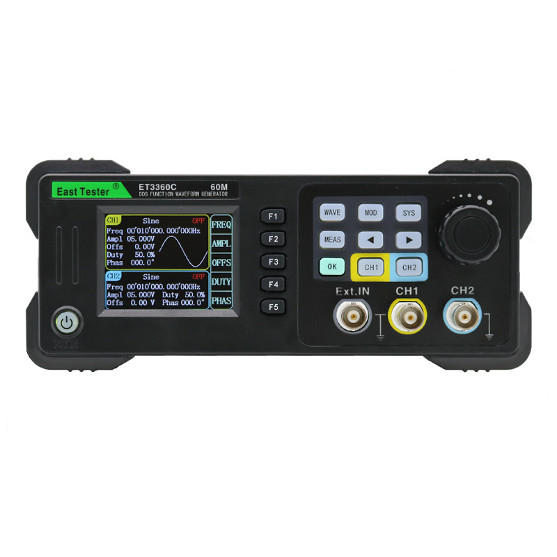 Dual Channel Arbitrary Waveform Function Generator 60Mhz - Gerador de Função/Arbitrário DDS de Canal