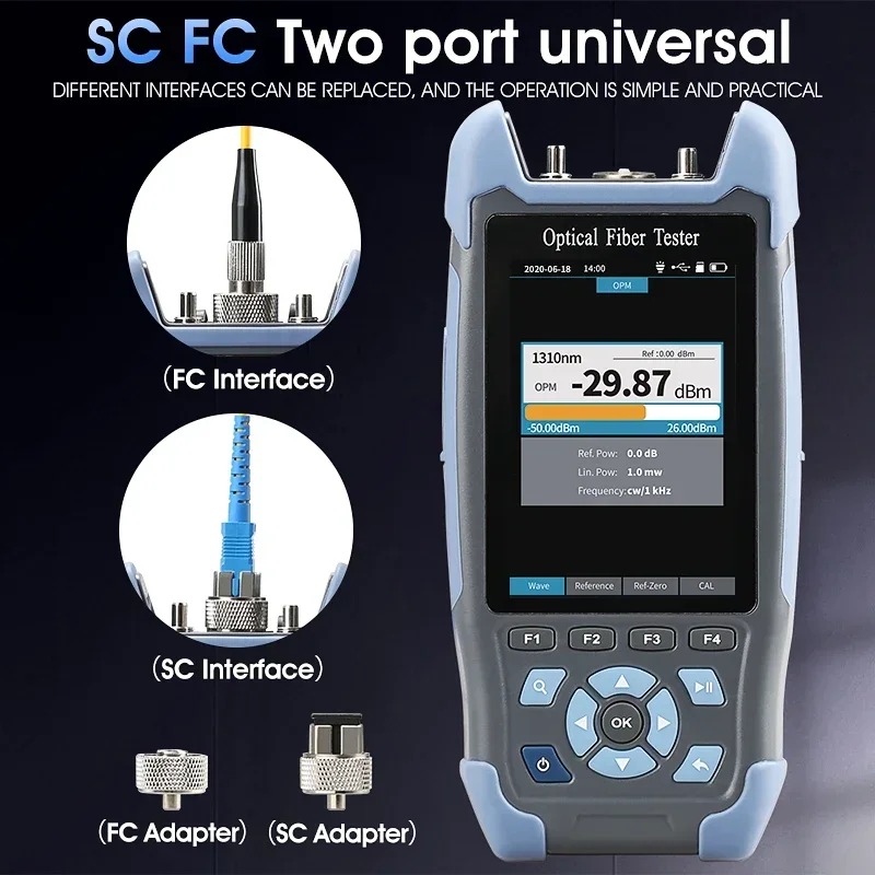 AUA-900A/D Alta Precisão OTDR  - Optical Time Domain Reflectometer Otdr 1310 1550Nm avaliação e preço