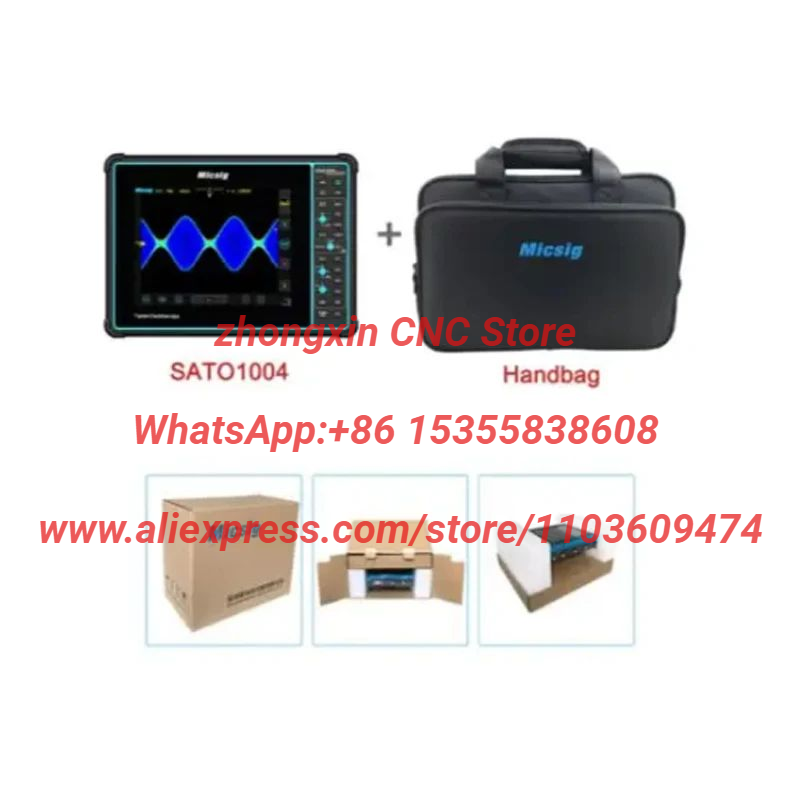 Osciloscópio Automotivo SATO10 - Handheld Tablet Oscilloscope Touchscreen 100Mhz avaliação e preço