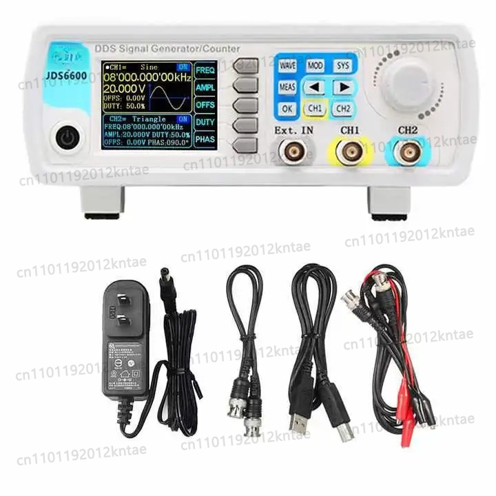 Gerador de Sinal DDS JDS6600 1 - Dual Channel Arbitrary Waveform Function Generator 60Mhz avaliação e preço