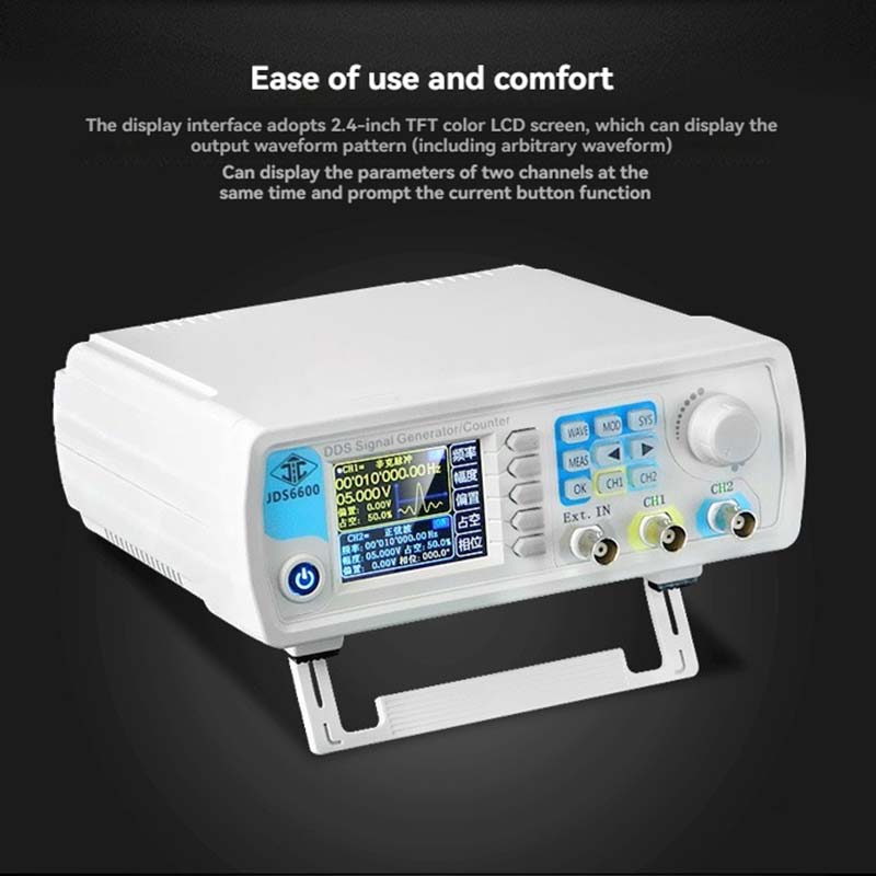 Gerador de sinal dds de canal  - Dual Channel Arbitrary Waveform Function Generator 60Mhz avaliação e preço