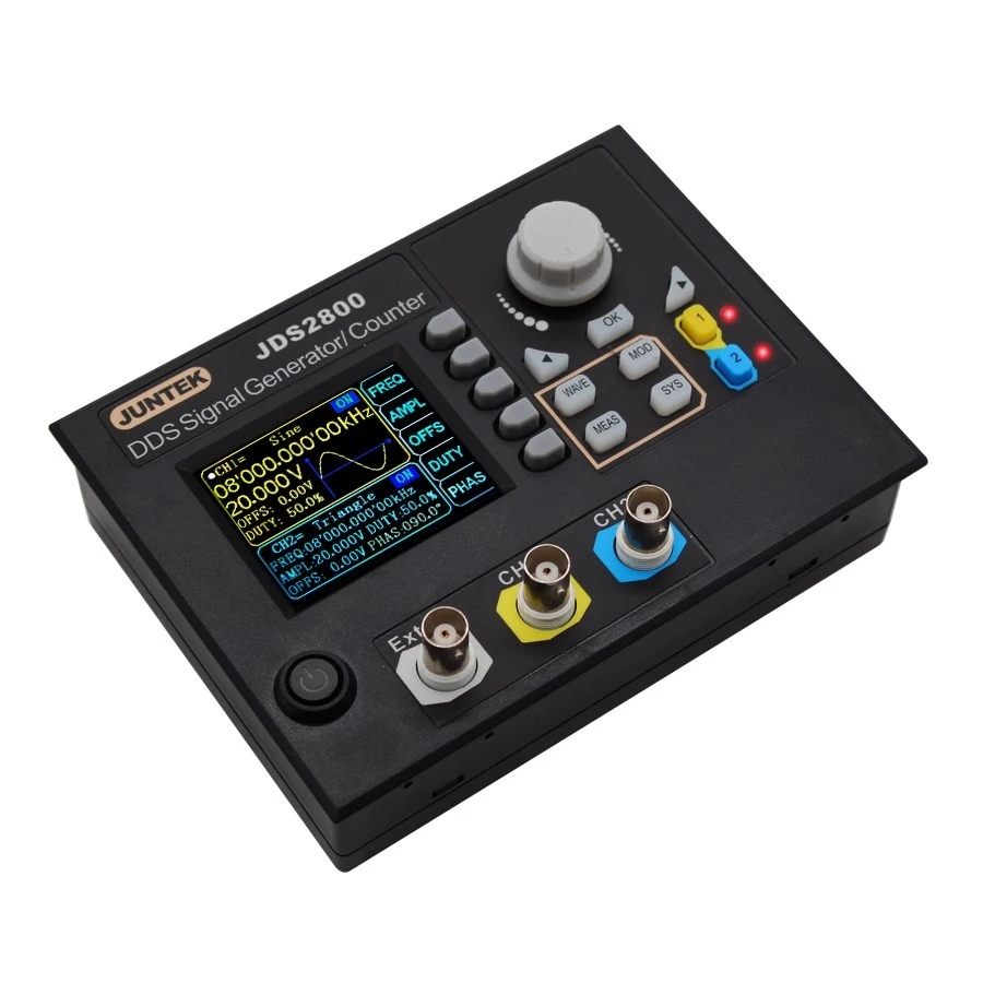 JDS2800-15M 60MHz Função DDS G - Dual Channel Arbitrary Waveform Function Generator 60Mhz avaliação e preço