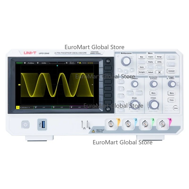 Osciloscópio Digital UPO1104X  - Digital Storage Oscilloscope 4 Channel 100Mhz avaliação e preço