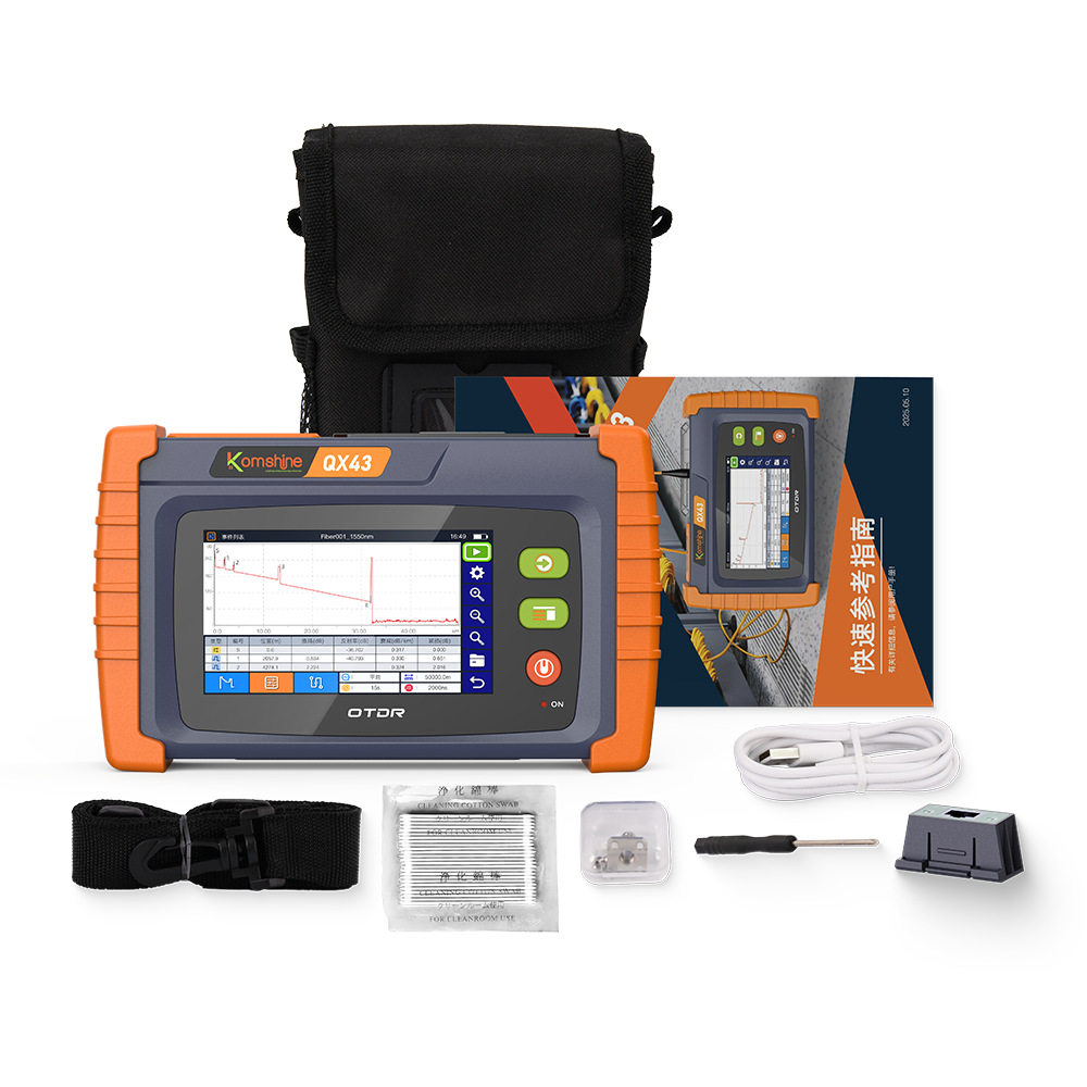 Multifuncional QX43-S1 OTDR OL - Optical Time Domain Reflectometer Otdr 1310 1550Nm avaliação e preço